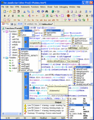 1st JavaScript Editor Pro 3.6 screenshot